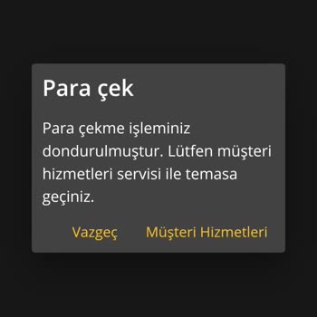 Mobilbahis Para Çekme Dondurulmuş