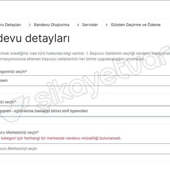 VFS Global Polonya Öğrenci Vize Randevusu Bulamıyorum