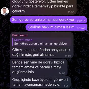 Telegram Online Platformda Yaşanan Finansal Mağduriyet