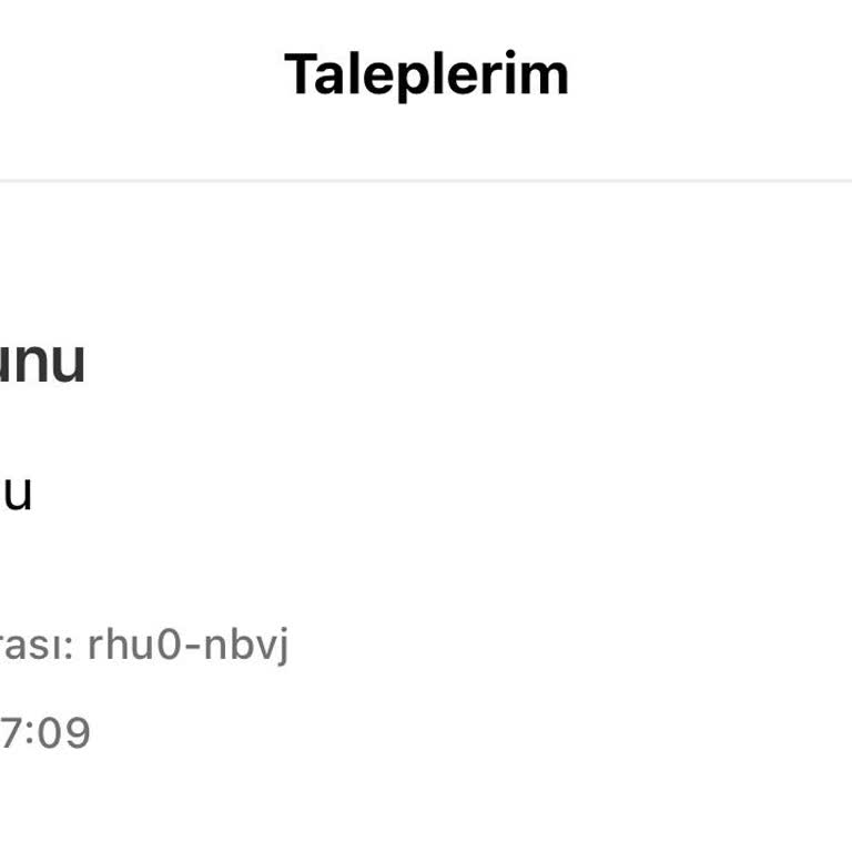 Yemeksepeti Mahalle İadenin Yansıtılmaması Mağduriyeti