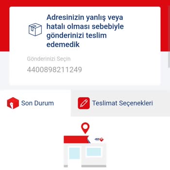 Aras Kargo Kargoyu Adrese Teslim Etmeme.