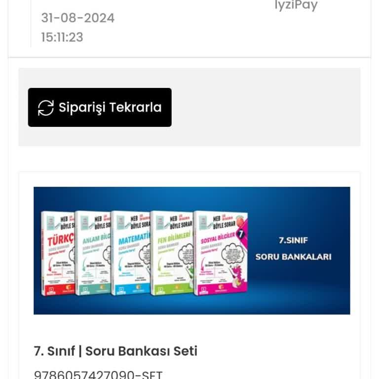 Sinan Kuzucu Yayınları Teslimat Sorunu Hakkında Şikayet