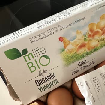 Migros Mlife Organik Yumurta Küflü
