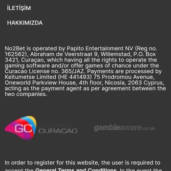 No2Bet Ödeme Yapmadı Sakin