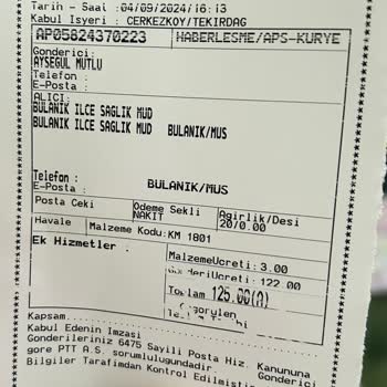 PTT APS Kargo, 5. Gün Oldu Hala Ulaşmadı.