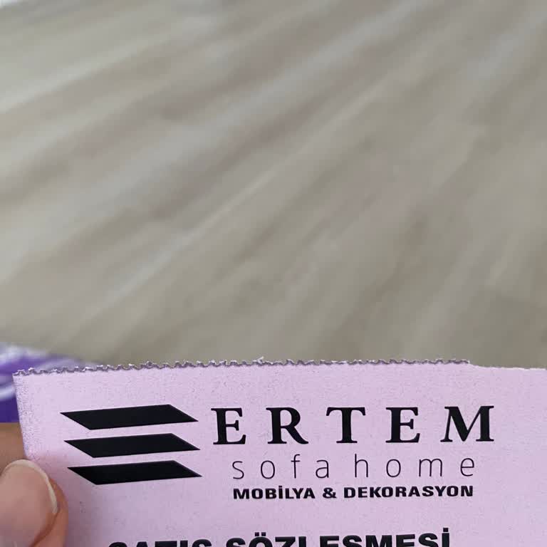 Ertem Sofa Home Mobilyalarımızı Teslim Etmiyor, Bizi Oyalıyor.