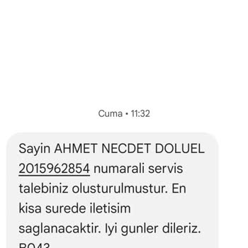 Kelebek Mobilya Servis Hizmetine İlişkin