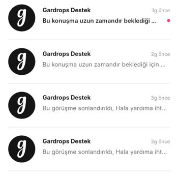 Gardrops'ta Orijinal Olmayan Ürünün İadesi Sorunu