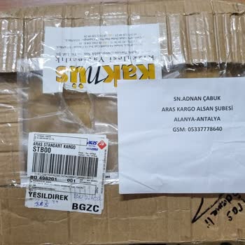 Aras Kargo Kargo Gönderimindeki Aksaklık Ve Extra Para İstenmesi Hk. Şikayetim