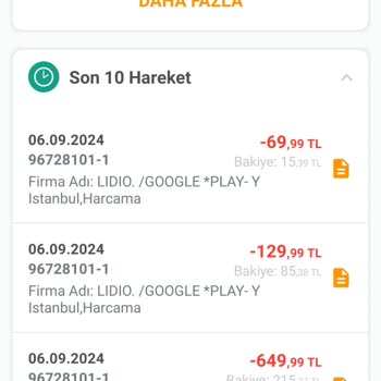 Lidio Ödeme Hizmetleri Hesabımdan İznim Dışında Para Çekildi