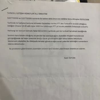 Yanlış Borçlandırma Nedeniyle Haciz Kaldırma Talebi