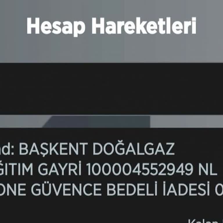 Başkent Doğalgaz Doğalgaz Depozit Ödenmemesi