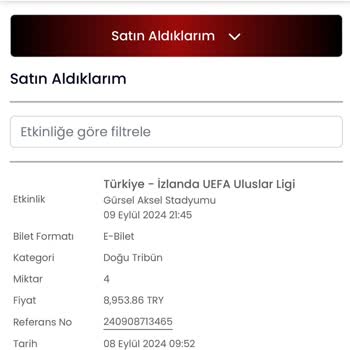 Banabilet.com Türkiye İzlanda Maçı
