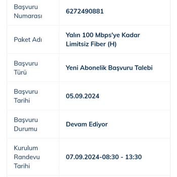 Türk Telekom İntern Başvurusu Ve Kurulum Randevusuna Riayet Edilmemesi