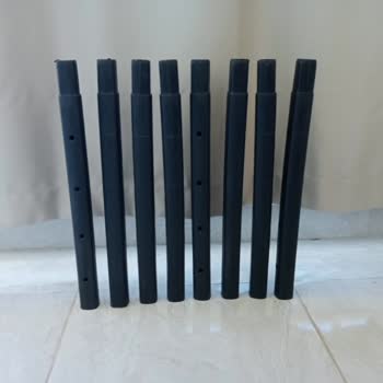 Bauhaus Plastikregal 4XZ 30x60x143 cm mit verbogenen Stangen, Rückgabe verweigert