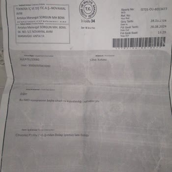Teknosa KVK Garantili Telefonu Yaptıramıyor