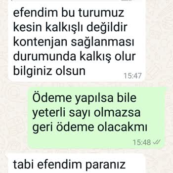Turlasana Tur Firması Haksız Kazanç