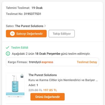 The Purest Solutions Bozuk Pompalı Mavi Temizleyici