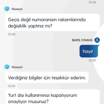 Yurt Dışı Kullanım Hatası ve Fatura Sorunu