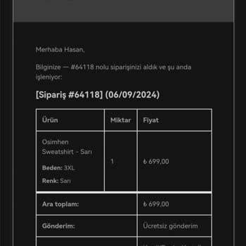 Shopier North-Age Butik Sayfasından Gelemeyen Ürün