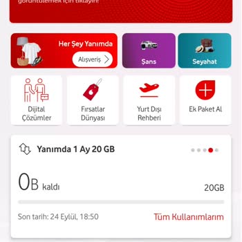 Vodafone İnternet Paketleri Hızla Tükeniyor ve Sorun Çözülmüyor