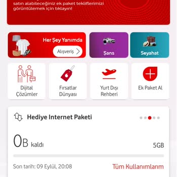 Vodafone İnternet Paketleri Hızla Tükeniyor ve Sorun Çözülmüyor
