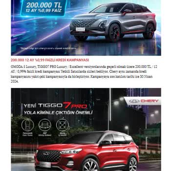 Chery Türkiye Tarafından Taahhüt Edilen Yakıt Çeki Tarafıma Verilmedi