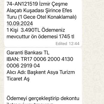 SSC Tur Son Dakika Tur İptali Ve İade Sorunu