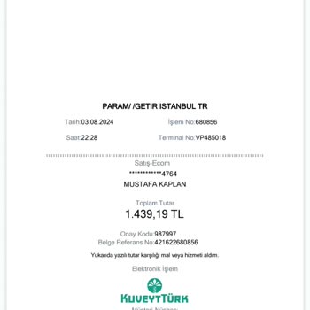 Getir Büyük'te Ödeme Sorunu Ve İade Problemi