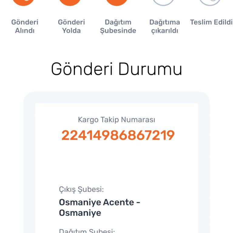 Sürat Kargo Siparişimin Zamanında Kargo Şirketi Tarafından Teslim Edilmemesi