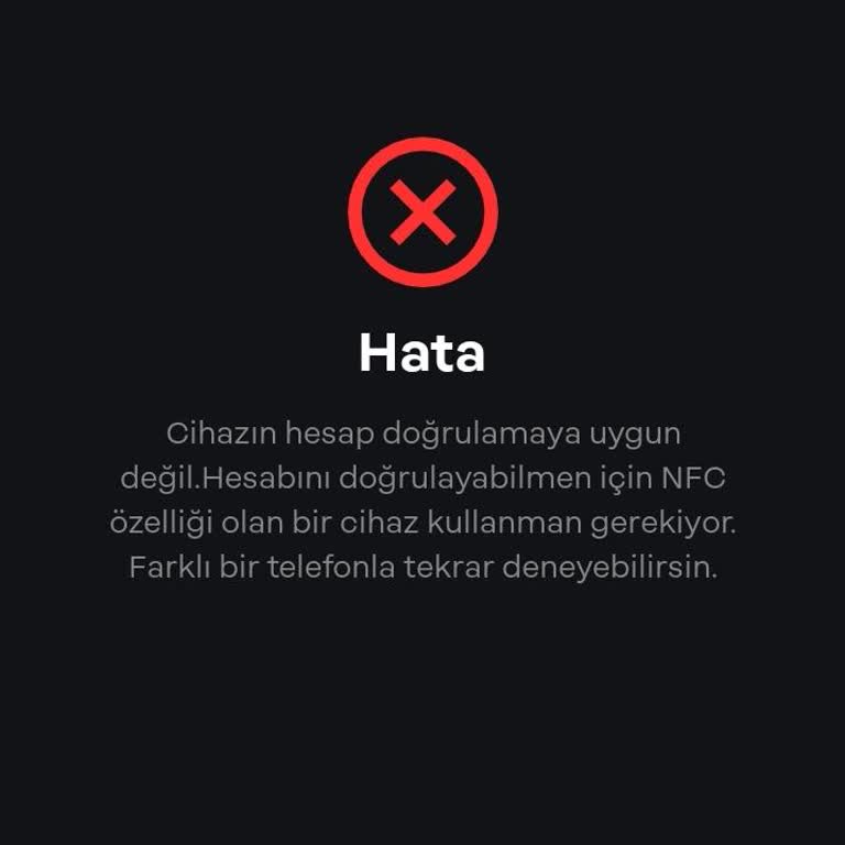 Papara Hesap Onaylama Ve NFC Problemi