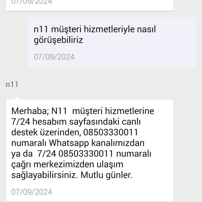 N11 Ve Aras Kargo Altınova Antalya Mağduriyeti