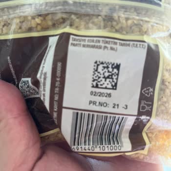 Duru Bulgur Duru Marka Bulgur SKT Sine 1 Buçuk Yıl Var Ürün Kelebek Kaynamış
