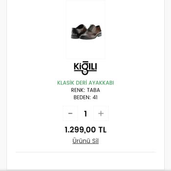 Kiğılı İnternet Fiyatıyla Mağaza Fiyatı Farklı Ürünler Satıyor
