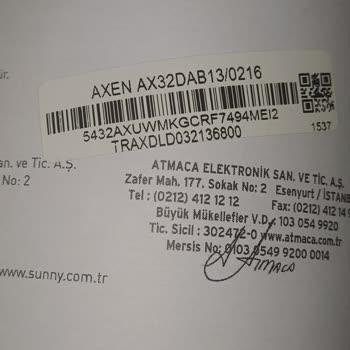 Axen TV Otel Modu Şifresi Nedir.