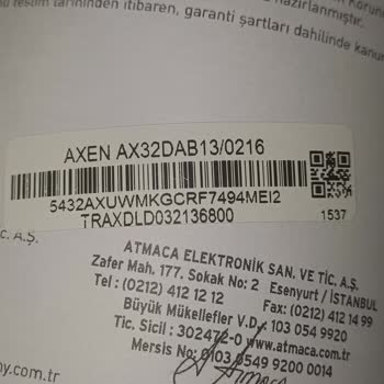 Axen TV Otel Modu Şifresi Nedir.