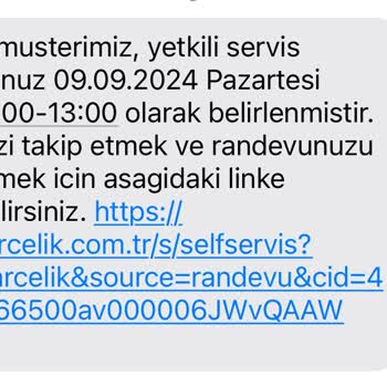 Servis Randevusu Sorunu ve İletişim Eksikliği