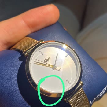 Saat Ve Saat Markası Camı Kırık Saat Gönderdi