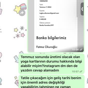 Yoga Hareketleri Sayfası Siparişim Hala Gelmedi. Muhatap Yok