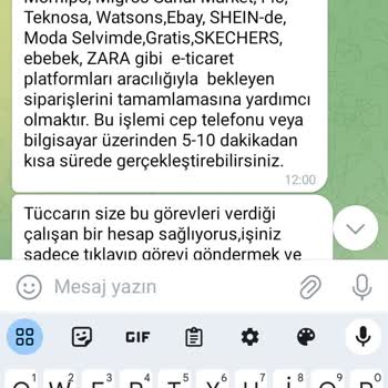 Telegram Üzerinden Sürekli Para Yükleme Talebi