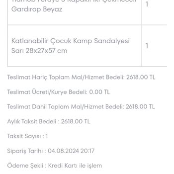 A101 36 Gündür Gelmeyen Sipariş