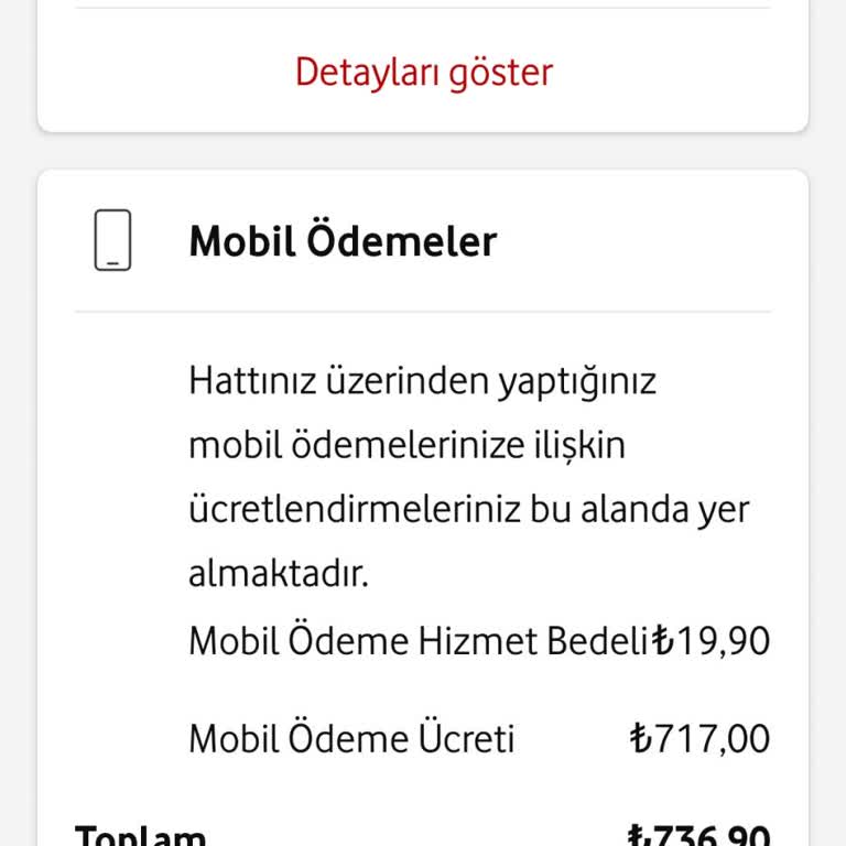 Mobil Ödeme Sorunu: Bilgim Dışında Yansıtılan Ücretler