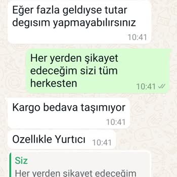 Parla Stores Bedenim Olmadı Başka Elbise İle Değişim İstedim