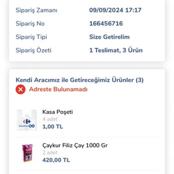 Carrefour SA Online Uygulama Alışveriş