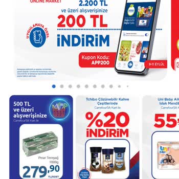 Carrefour SA Online Uygulama Alışveriş