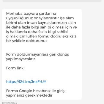 İşin Olsun IBAN Ve Kişisel Bilgi İsteme