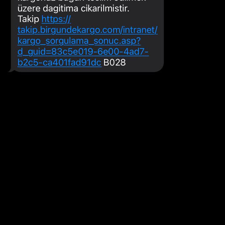 Bir Günde Kargo Ürün Teslim Edildi Deyip Edilmemesi