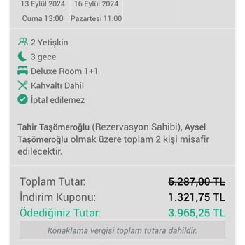 Obilet Paramı Aldı Fakat Benim Otel Rezervasyonumu İptal Etti