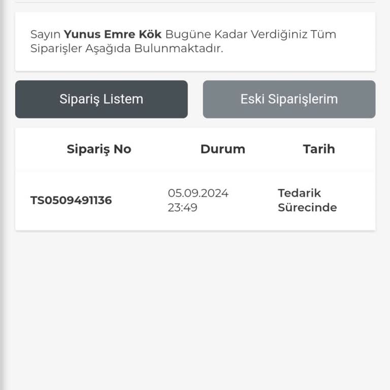 elektromarketim Alınan Ürün Tedarik Süreci