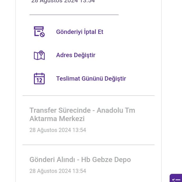 Hepsijet Kargo Gönderimi Ve Bilgilendirilmesi